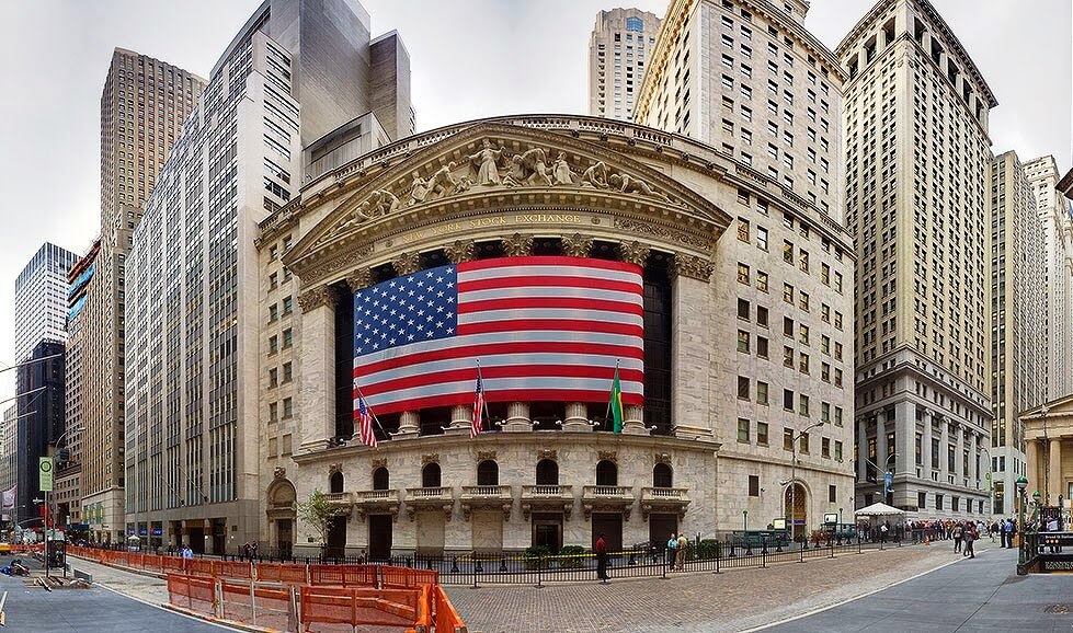 Rua Wall Street em Nova York