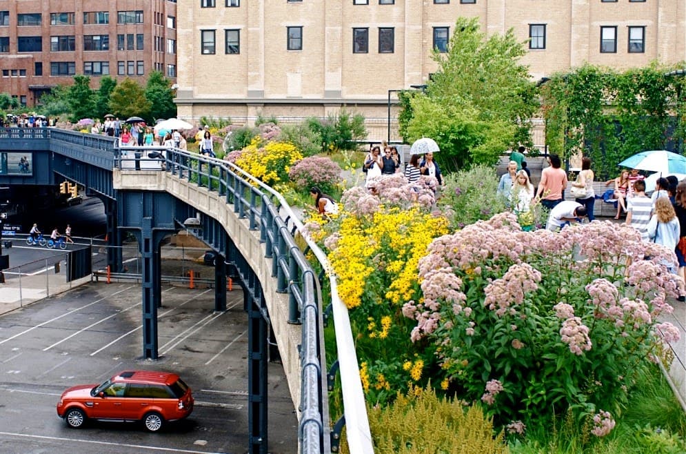 High Line o parque suspenso de Nova York