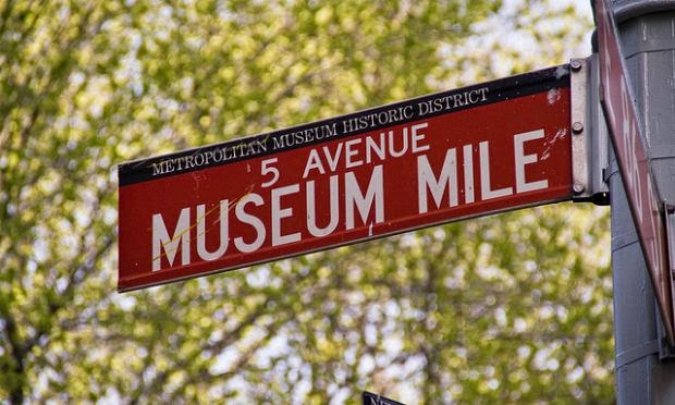 Museus na Museum Mile em Nova York