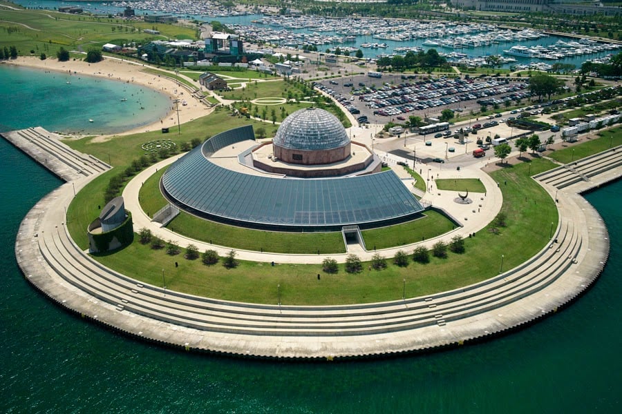 Adler Planetarium em Chicago