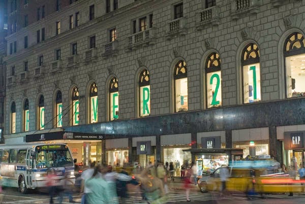 Compras na 34th street em Nova York 