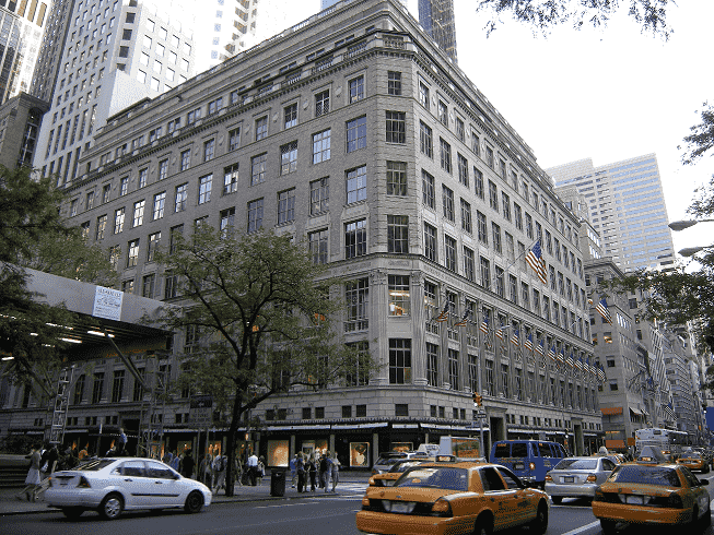 Loja Saks em Nova York 