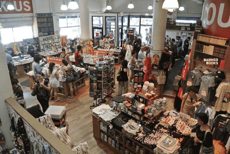  Livraria The Strand Bookstore em Nova York 