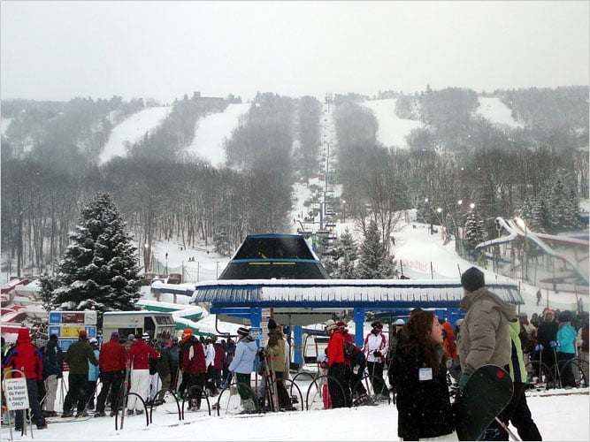 Camelback Mountain perto de Nova York