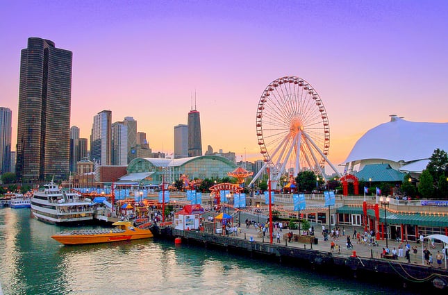 Navy Pier em Chicago