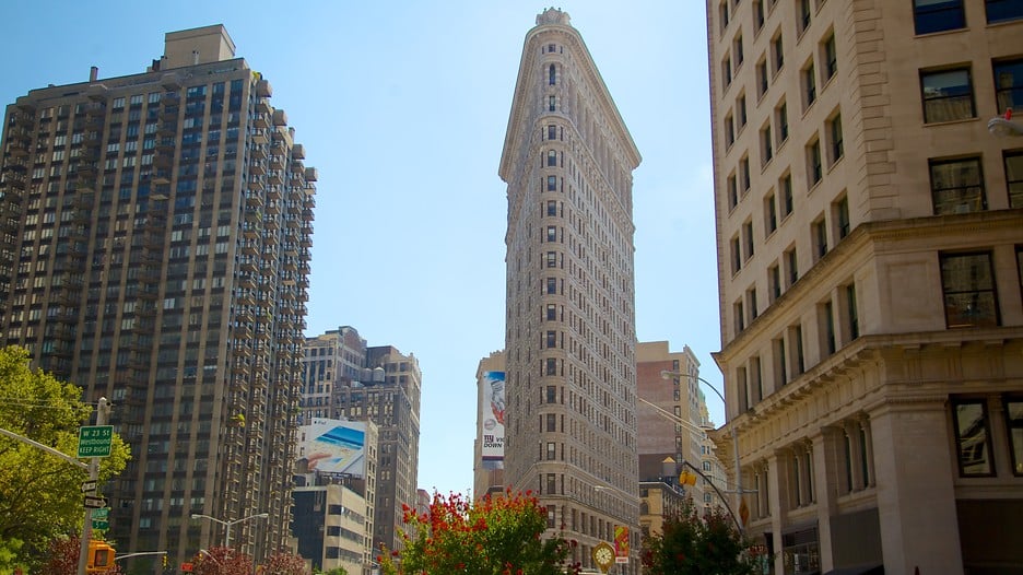 Prédio Flatiron Building em Nova York