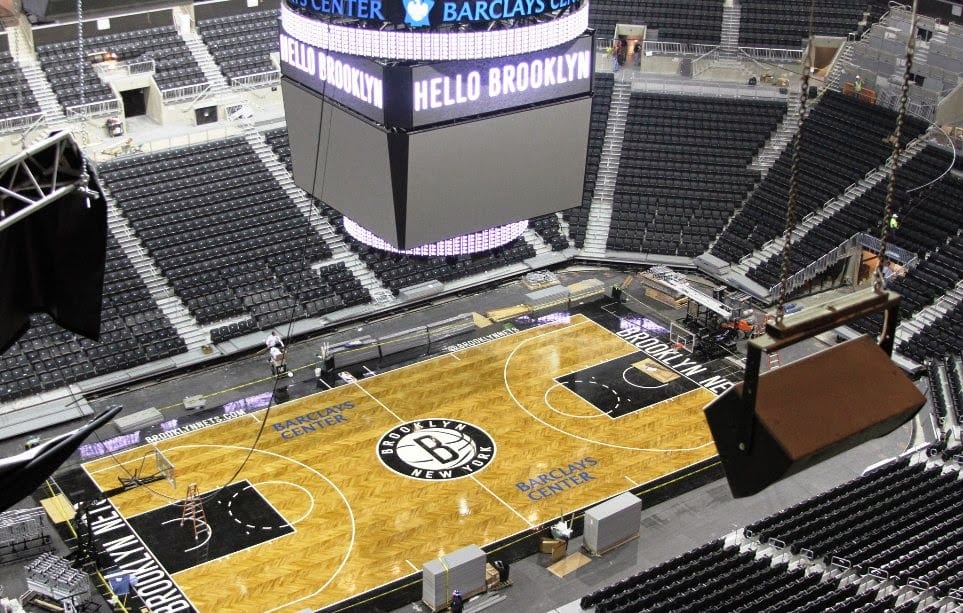 Arena Barclay’s Center no Brooklyn em Nova York