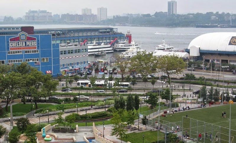 Parque Chelsea Waterside Park em Nova York