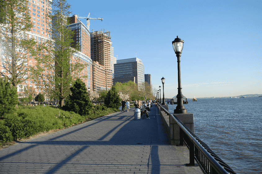 Parque Battery Park em Nova York