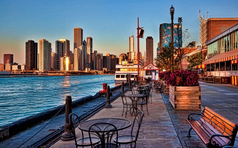 Navy Pier em Chicago