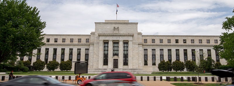 The Marriner S. Eccles Federal Reserve Board Building, Friday, June 19, 2015, in Washington. (AP Photo/Andrew Harnik)