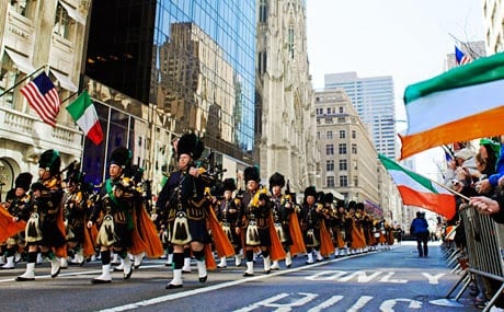 Desfile e Parada Patrick's Day em Nova York