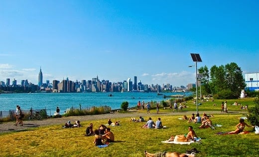 Parque East River State Park em Nova York