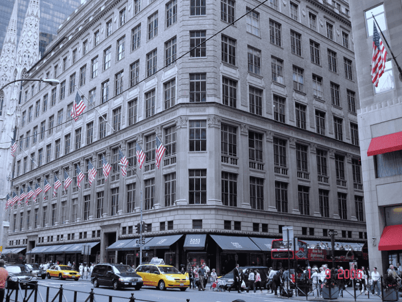 Loja Saks Fifth Avenue em Nova York