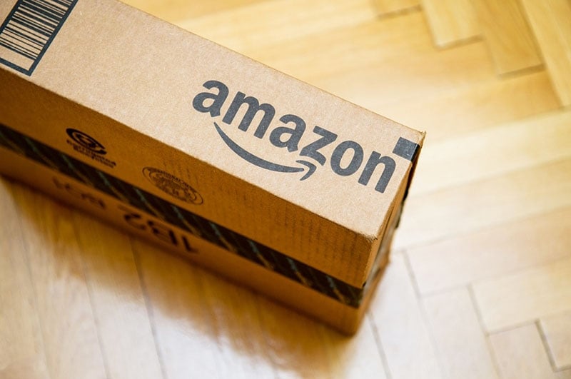 Compras online pela Amazon em Nova York