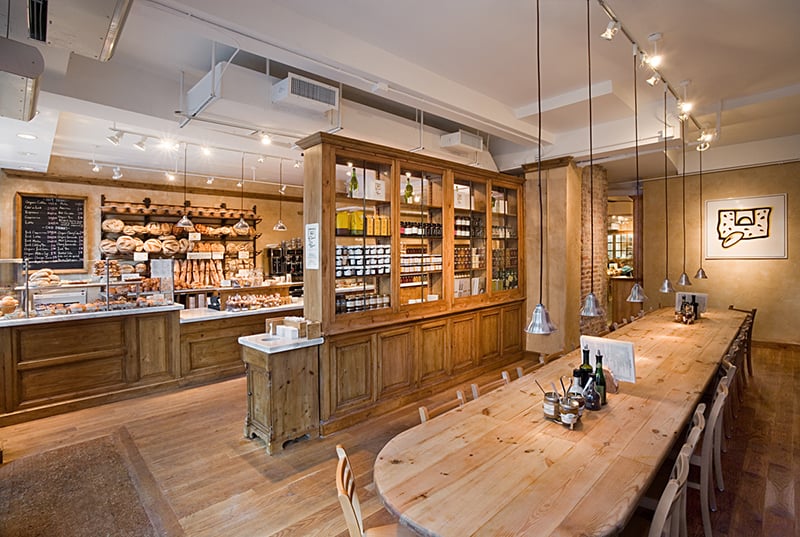 Restaurante Le Pain Quotidien em Nova York