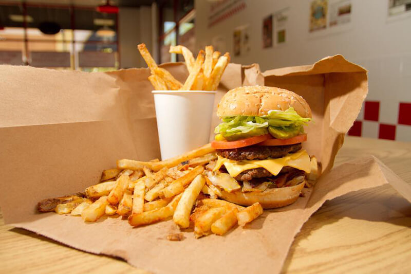 Hamburgueria Five Guys em Nova York