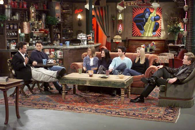 Cenas gravadas no Central Perk de Friends em Nova York