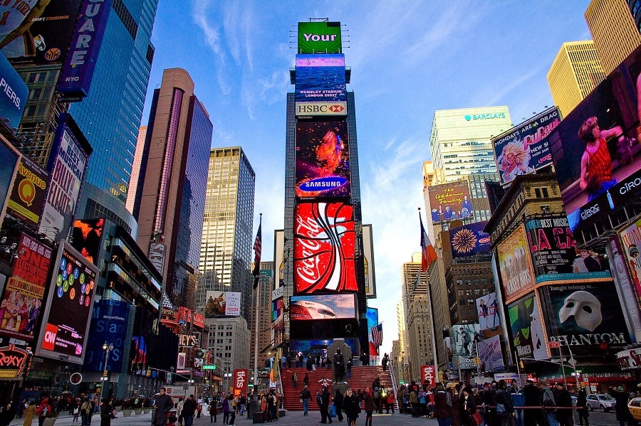 10 curiosidades sobre a Times Square em Nova York