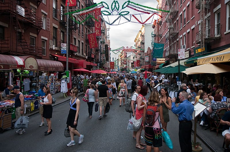 Little Italy em Nova York: Restaurantes italianos