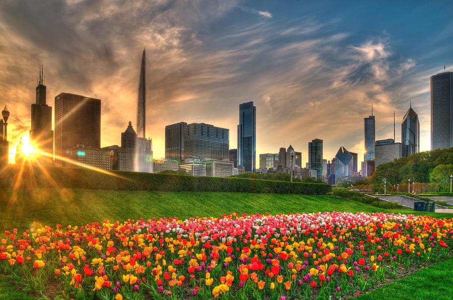 Clima e temperatura em Chicago