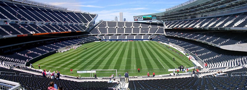 Estádio Soldiers Field de Chicago