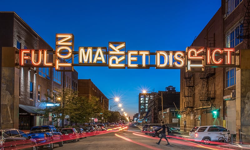 Fulton Market em Chicago