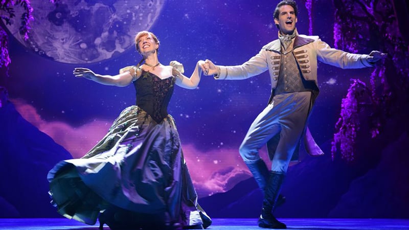 Musical Frozen na Broadway em Nova York