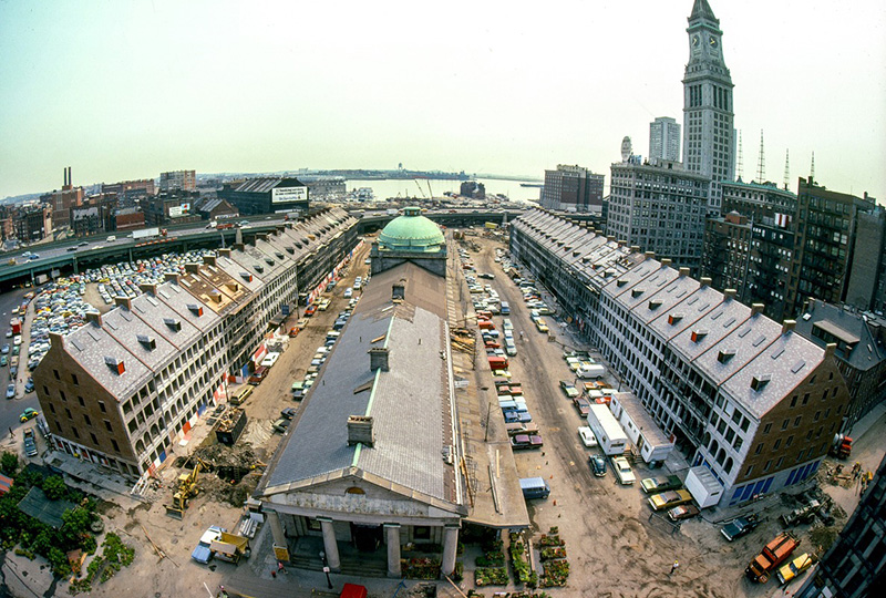 Quincy Market em Boston