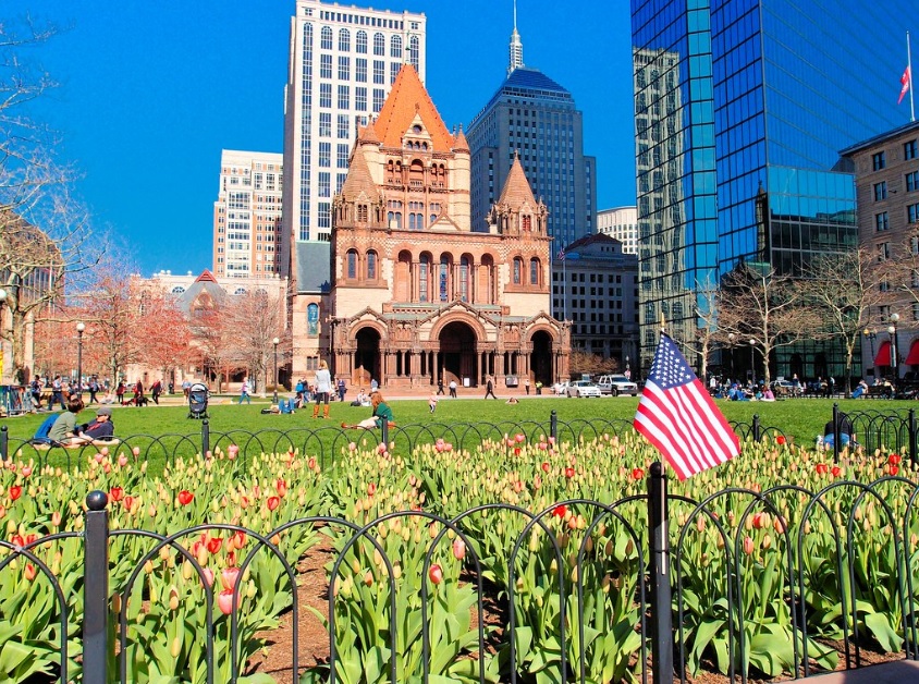 Copley Square em Boston