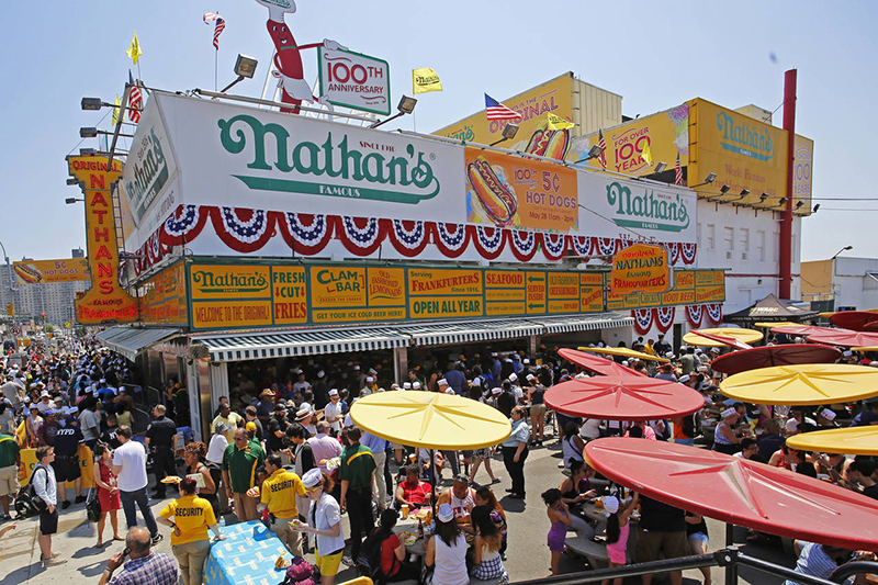 Gastronomia em Coney Island e Brighton Beach