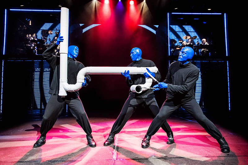 Show do Blue Man Group em Nova York