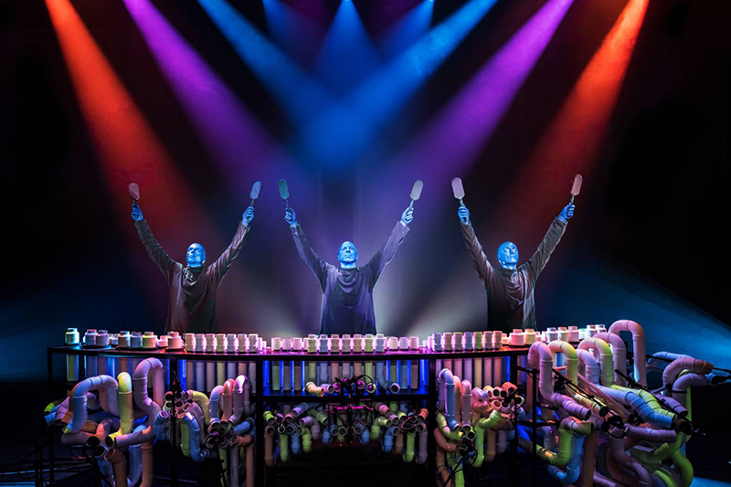 Show do Blue Man Group em Nova York