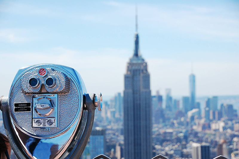 Observatório do Mirante Top of the Rock em Nova York