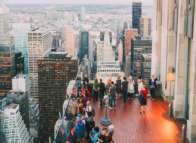 Ingressos para o Top of the Rock em Nova York