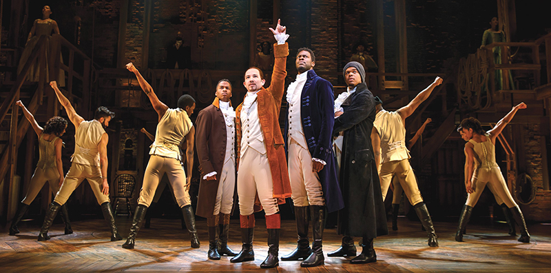 Musical Hamilton em Nova York