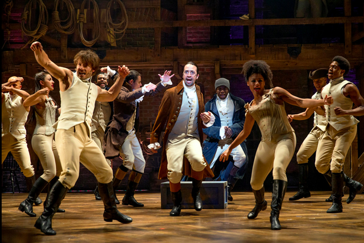 Musical Hamilton em Nova York