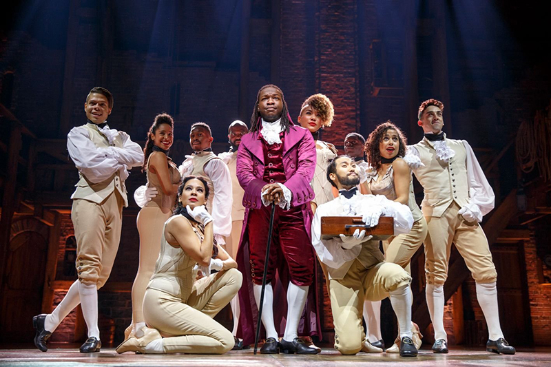 Musical Hamilton em Nova York