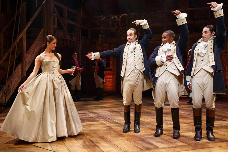 Musical Hamilton em Nova York