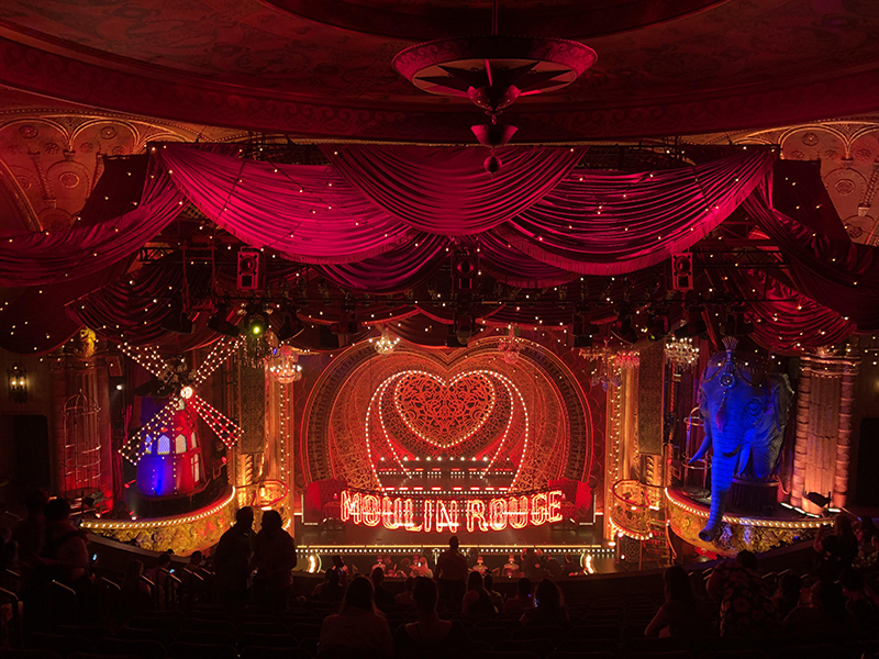 Musical Moulin Rouge em Nova York