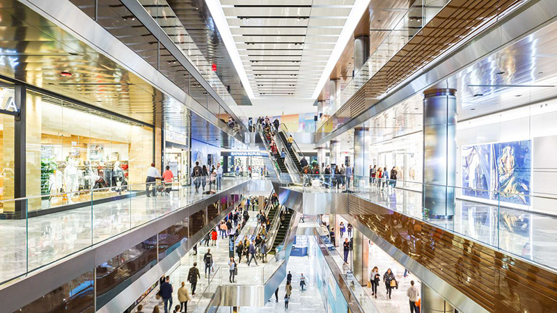 Interior do Hudson Yards em Nova York