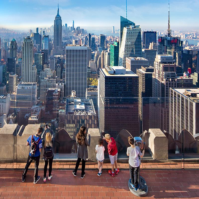 Ingressos para o Top of the Rock em Nova York