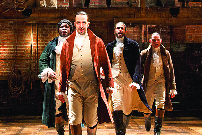 Musical Hamilton em Nova York