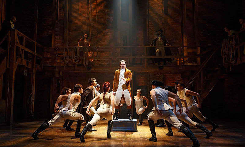 Musical Hamilton em Nova York