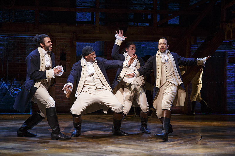 Musical Hamilton em Nova York