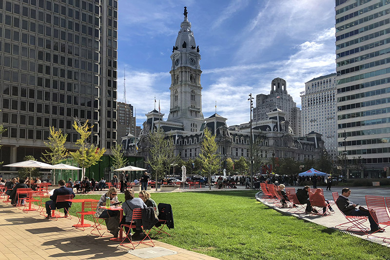 Love Park na Filadélfia