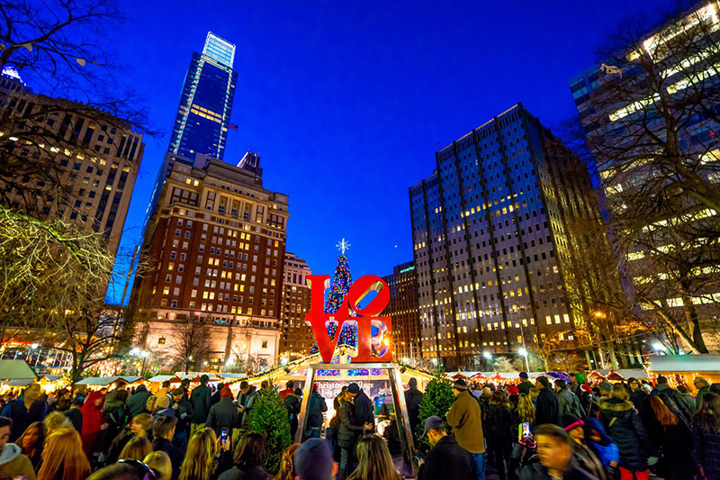 Love Park na Filadélfia