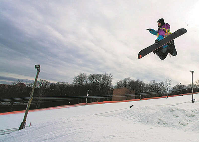 O que fazer com neve em Chicago