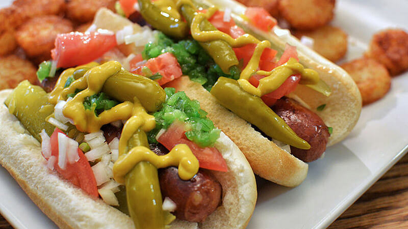 Hot Dog estilo Chicago