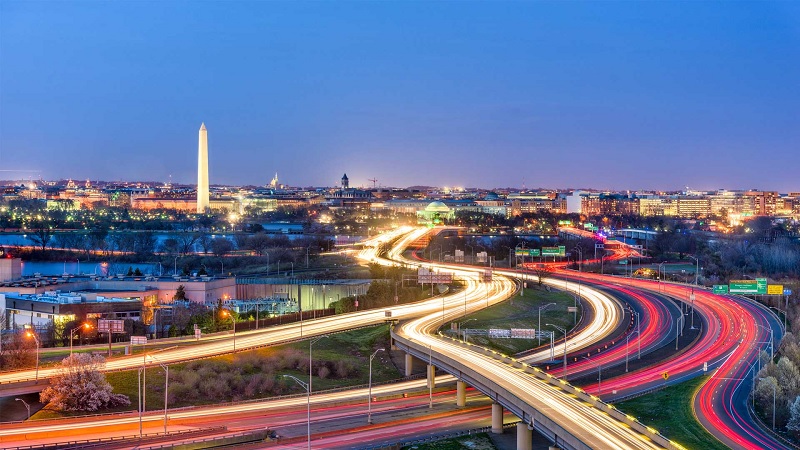 Washington, nos Estados Unidos